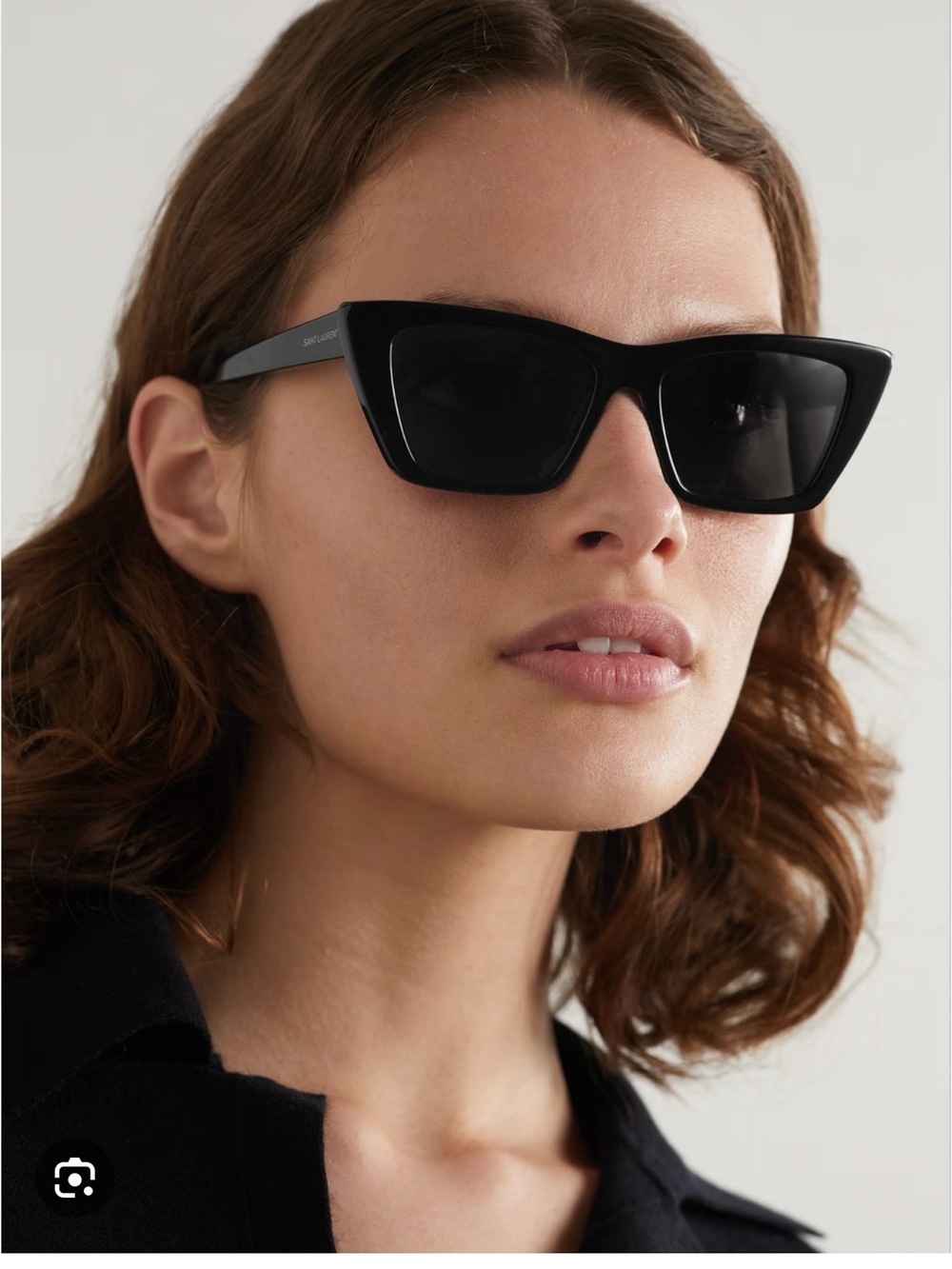 Saint Laurent mica sunglasses.